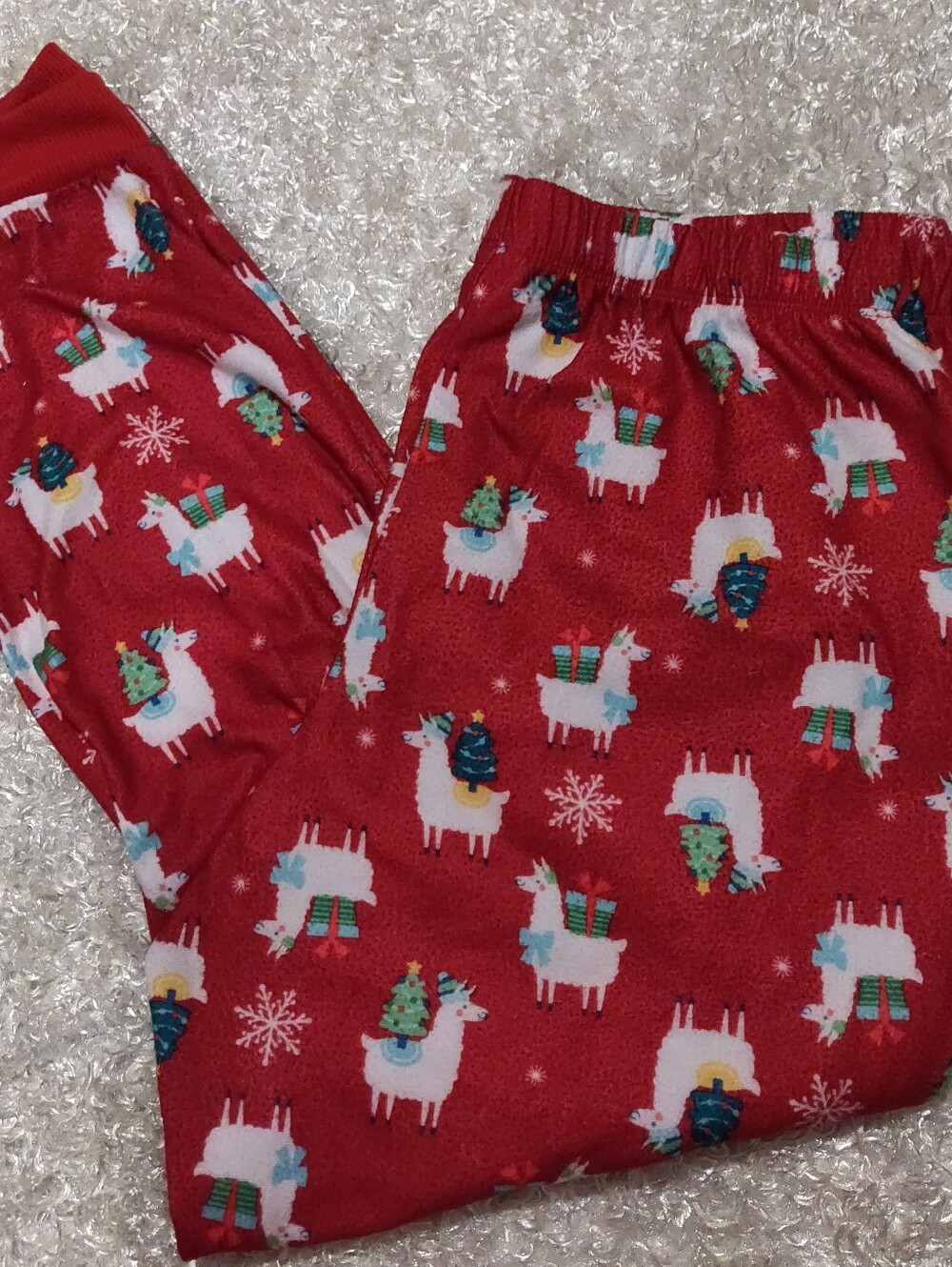 Women's Wondershop Red Llama Holiday Pajama Bottoms